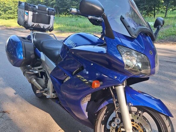 2003 Yamaha FJR1300, синий, 450000 рублей - вид 5
