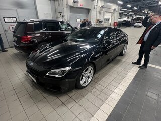 2015 BMW 6 серии Gran Coupe 640i III (F06/F13/F12) Рестайлинг, чёрный, 3300000 рублей, вид 3