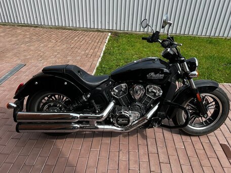 2021 Indian Scout, чёрный, 1580000 рублей, вид 2