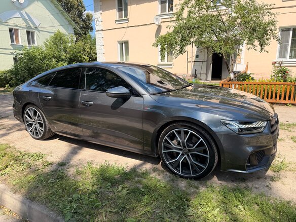 2018 Audi A7 55 TFSI II (4K), серый, 4680000 рублей - вид 7