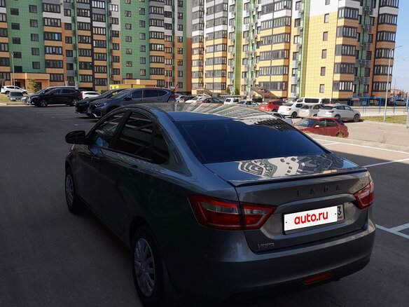 2019 Lada (ВАЗ) Vesta I, серый, 1125000 рублей - вид 6