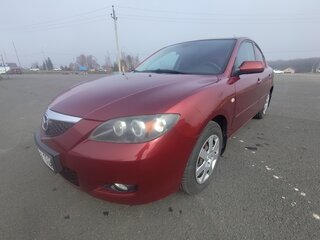 2008 Mazda 3 I (BK) Рестайлинг, красный, 835000 рублей, вид 1