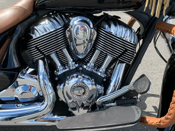 2015 Indian Chief Vintage, чёрный, 1300000 рублей - вид 9