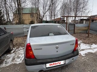 2006 Renault Logan I, серый, 155000 рублей, вид 4