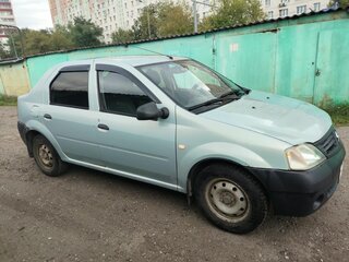 2008 Renault Logan I, серый, 325000 рублей, вид 2