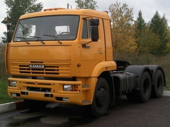 2014 КамАЗ 65116, жёлтый, 1800000 рублей