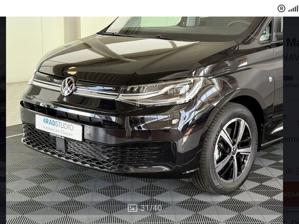 2026 Volkswagen Caddy Maxi V, чёрный, 5550000 рублей - вид 9