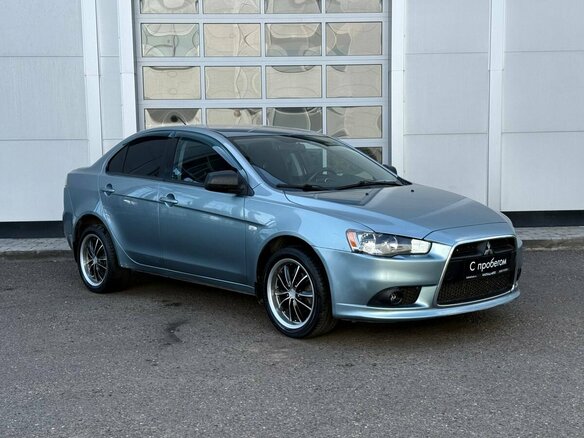 2011 Mitsubishi Lancer X Рестайлинг, зелёный, 644000 рублей - вид 6