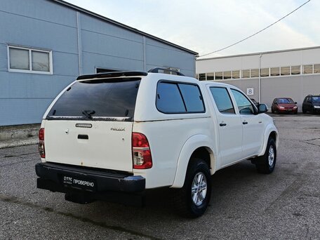 2012 Toyota Hilux VII Рестайлинг, белый, 1430000 рублей, вид 5