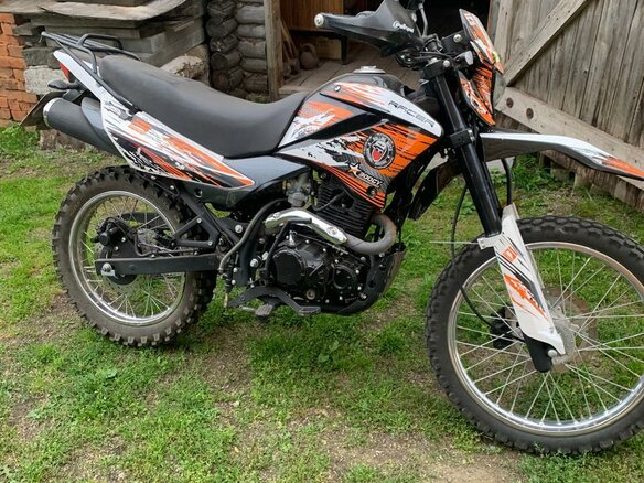 2019 Racer Enduro, оранжевый, 120000 рублей - вид 1