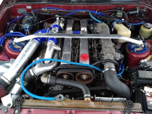 1986 Toyota Supra III (A70), пурпурный - вид 6