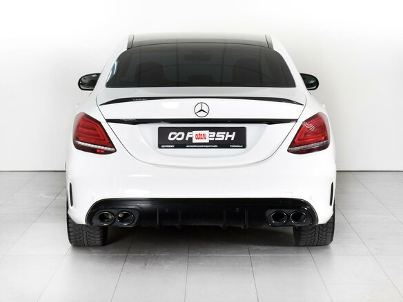 2020 Mercedes-Benz C-Класс 180 IV (W205) Рестайлинг, белый, 3800000 рублей - вид 4