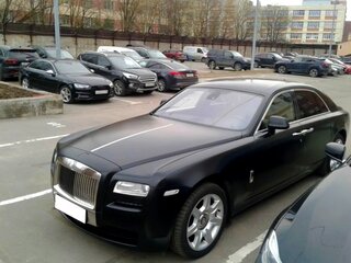 2011 Rolls-Royce Ghost Extended I (Series I), чёрный, 9200000 рублей, вид 1