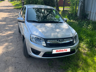 2016 Lada (ВАЗ) Granta I, серебристый, 700000 рублей, вид 3