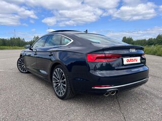 2017 Audi A5 II (F5), синий, 3699666 рублей, вид 5