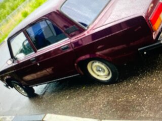 2006 Lada (ВАЗ) 2107, пурпурный, 130000 рублей, вид 4