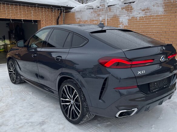 2019 BMW X6 40i III (G06), серый, 9100000 рублей - вид 7