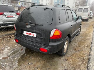 2003 Hyundai Santa Fe I, чёрный, 500000 рублей, вид 4