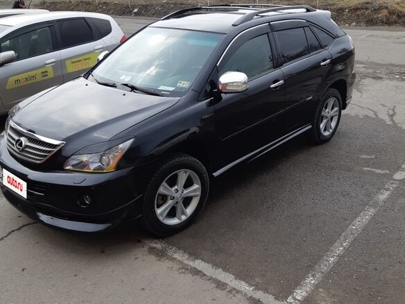2008 Lexus RX 400h II Рестайлинг, чёрный, 1400000 рублей - вид 4