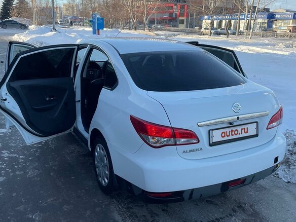 2018 Nissan Almera III (G15), белый, 535000 рублей - вид 1
