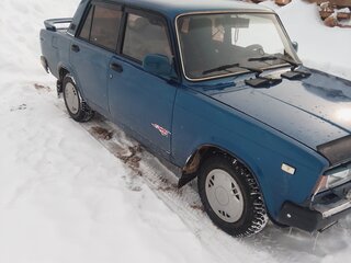 2007 Lada (ВАЗ) 2107, синий, 140000 рублей, вид 1