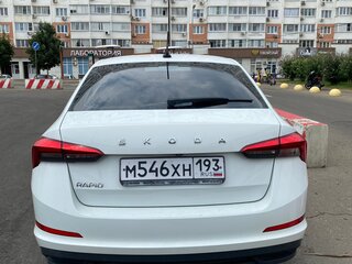 2021 Skoda Rapid II, белый, 1650000 рублей, вид 4