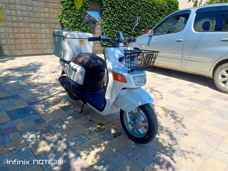2008 Yamaha Gear, белый, 65000 рублей, вид 5