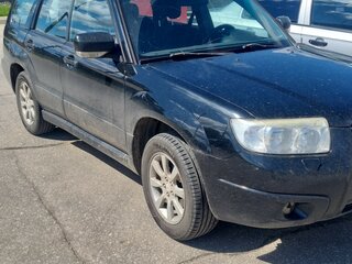 2007 Subaru Forester II Рестайлинг, чёрный, 470000 рублей, вид 3