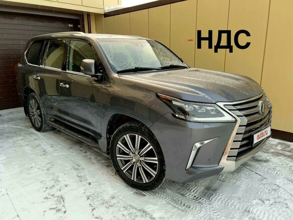 2017 Lexus LX 570 III Рестайлинг 2, серый