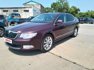 2010 Skoda Superb II, пурпурный, 1520000 рублей, вид 1