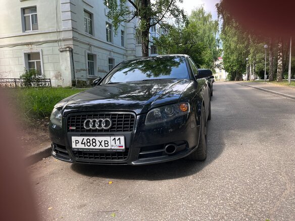 2005 Audi A4 III (B7), чёрный, 1200000 рублей