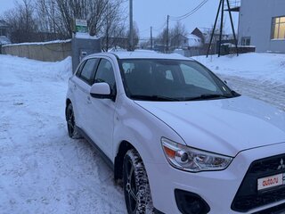 2012 Mitsubishi ASX I Рестайлинг, белый, 1220000 рублей, вид 1