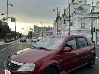 2012 Renault Logan I Рестайлинг, красный, 535000 рублей, вид 1