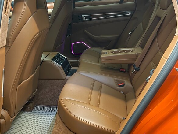 2021 Porsche Panamera 4 II Рестайлинг, оранжевый, 11800000 рублей - вид 10