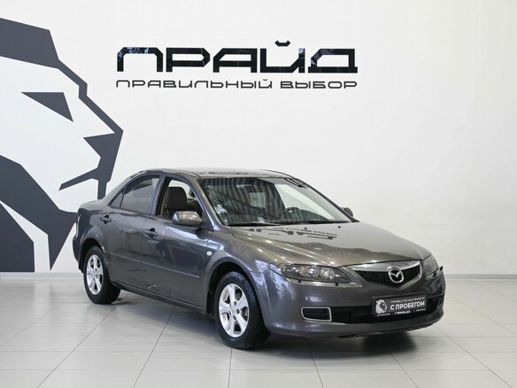 2006 Mazda 6 I (GG) Рестайлинг, серебристый - вид 4
