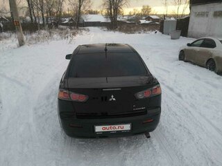 2010 Mitsubishi Lancer X, чёрный, 800000 рублей, вид 4