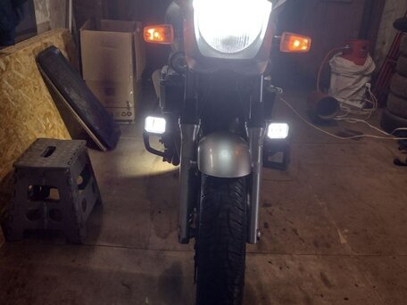 2003 Yamaha XJR1300, серебристый, 450000 рублей, вид 2