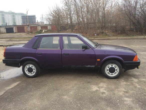 2002 Москвич 2142 214222, фиолетовый - вид 2