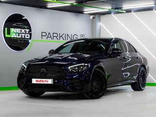 2020 Mercedes-Benz E-Класс 220 d V (W213, S213, C238) Рестайлинг, синий, 3650000 рублей, вид 4