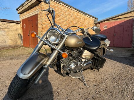 2002 Yamaha XVS1100, бежевый, 550000 рублей, вид 1