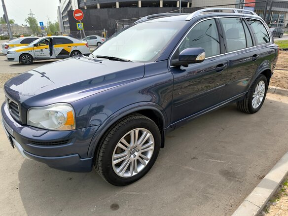 2012 Volvo XC90 I Рестайлинг, синий, 2300000 рублей - вид 2