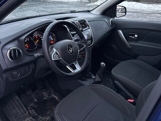 2019 Renault Logan II Рестайлинг, синий, 1350000 рублей, вид 5