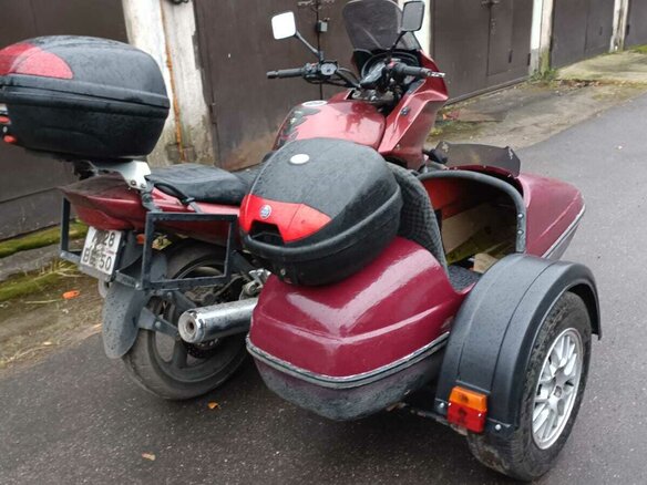 2001 Yamaha XJ900, красный, 360000 рублей - вид 12