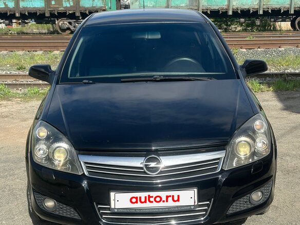 2007 Opel Astra H Рестайлинг, чёрный, 440000 рублей - вид 9