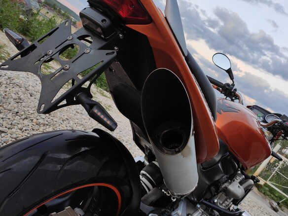 2006 Honda CB 600F Hornet, оранжевый - вид 5