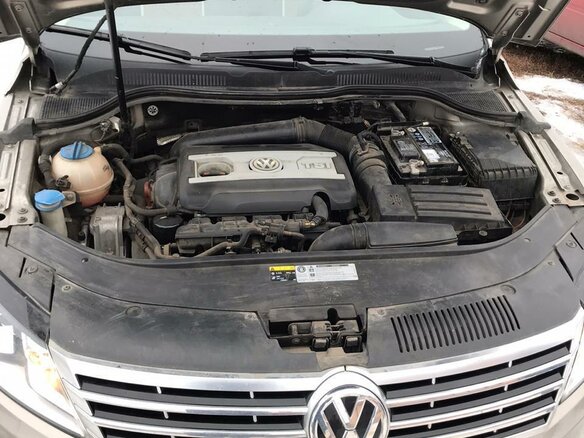 2012 Volkswagen Passat CC I Рестайлинг, бежевый - вид 9