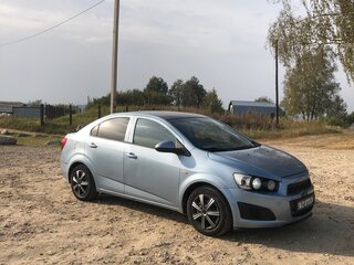 2013 Chevrolet Aveo II, голубой, 629000 рублей, вид 3