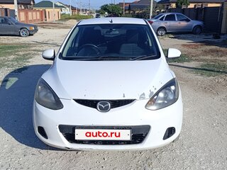 2010 Mazda Demio III (DE), белый, 430000 рублей, вид 1