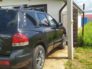 2008 Hyundai Santa Fe Classic Classic, чёрный, 660000 рублей, вид 2