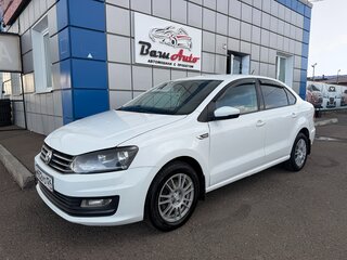 2018 Volkswagen Polo V Рестайлинг, белый, 737000 рублей, вид 2